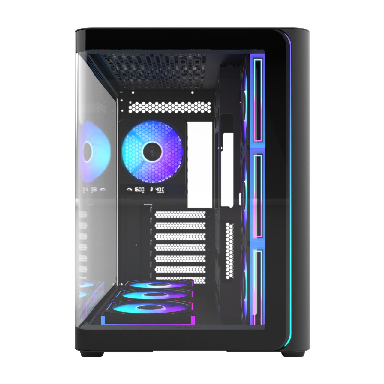 FSP M580P-BA computer case Midi Tower Black – image 1