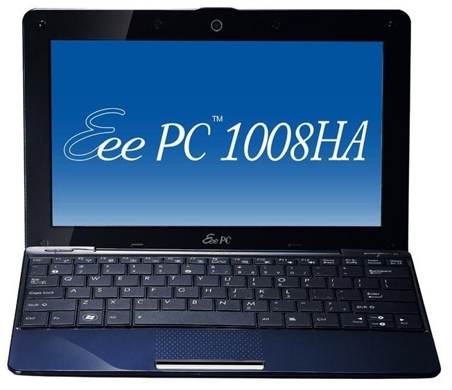 ASUS Eee PC 1008HA-BLU005S netbook Intel Atom® N280 – image 1