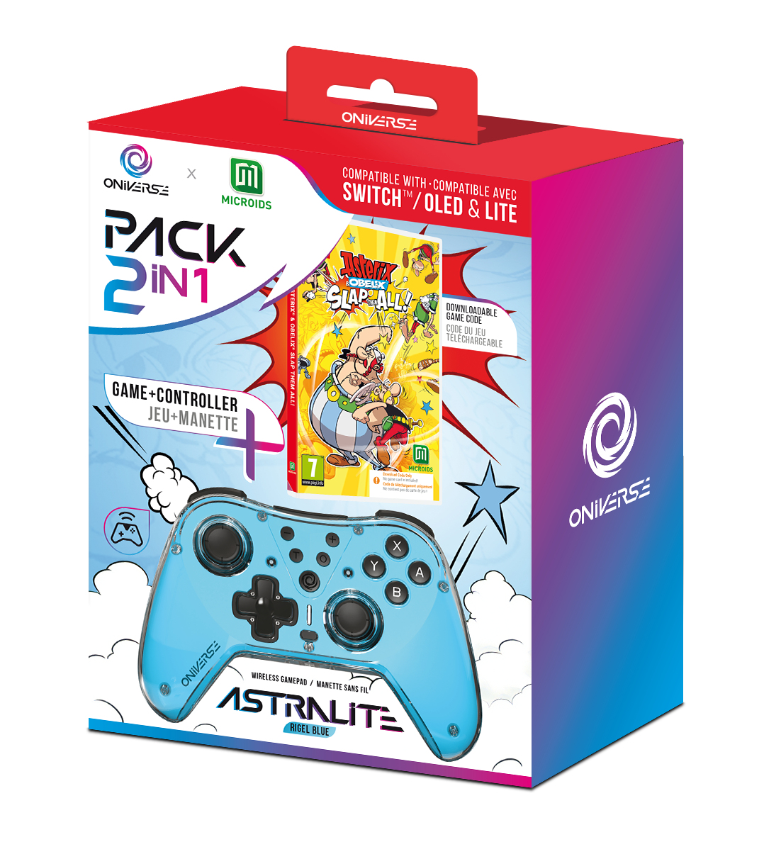 Oniverse Bundle Code in Box Asterix and Obelix + Controller (Switch - PC - Mobile) – image 7