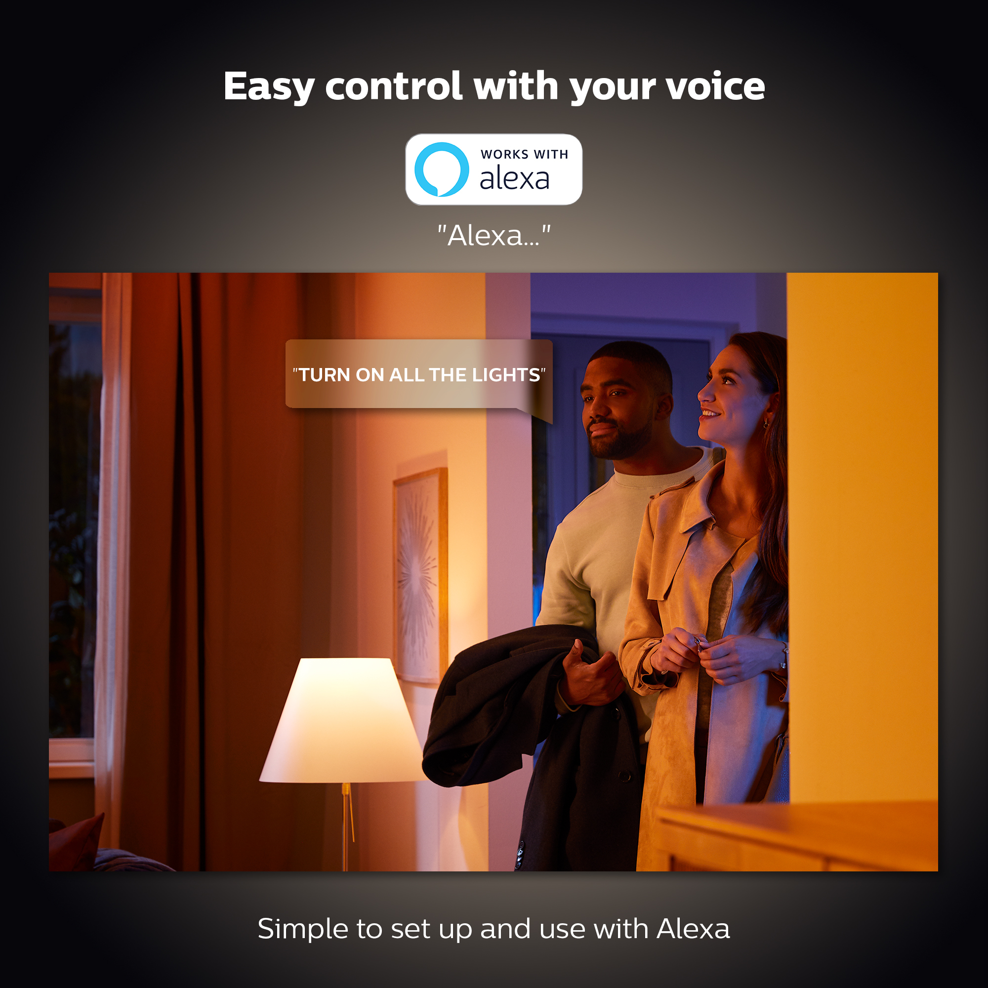 Philips by Signify Philips Hue White ambience A60 – B22 smart bulb – 800 (2-pack) – image 9