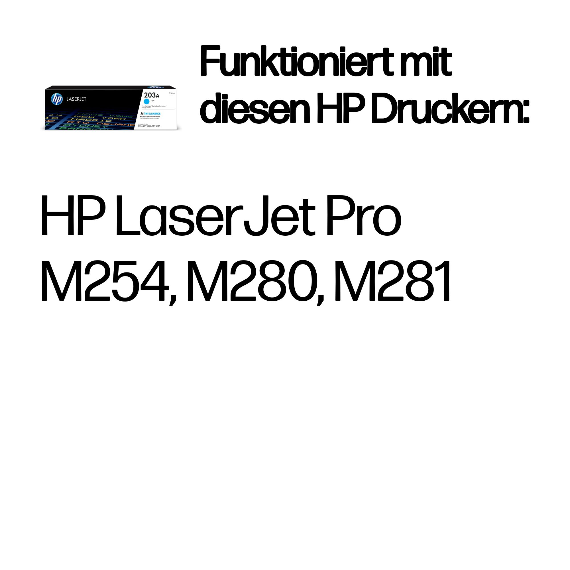 203A Cyan Original LaserJet-Tonerkartusche