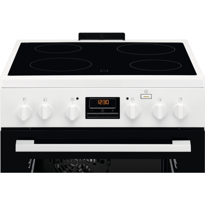 Electrolux LKR664100W cooker Freestanding cooker Electric Ceramic hob White – image 2