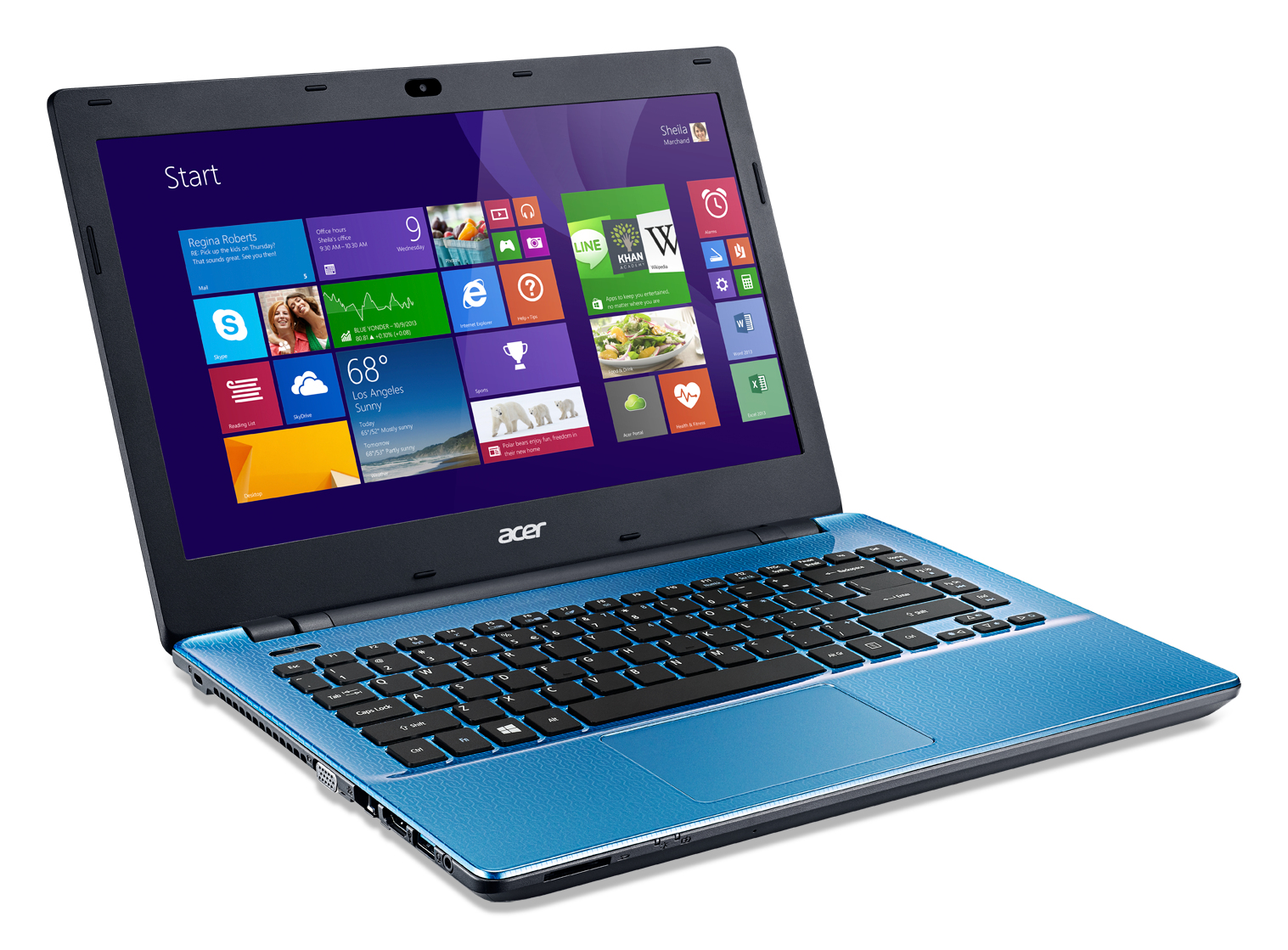 Acer Aspire E E5-411-C3SR Intel® Celeron® N2940 Laptop – image 3