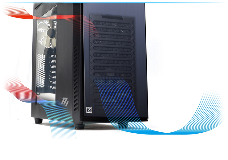 Zalman R1 computer case Midi Tower Black – image 5