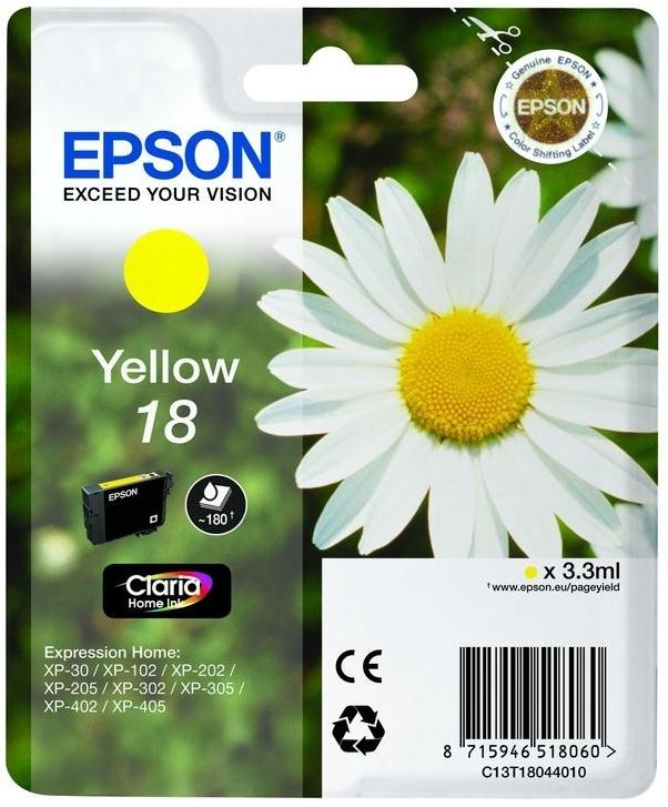 Epson Daisy C13T180440 ink cartridge 1 pc(s) Original Yellow