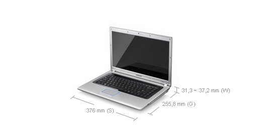 Samsung R R520-JS01PL Intel® Core™2 Duo P7450 Laptop – image 2