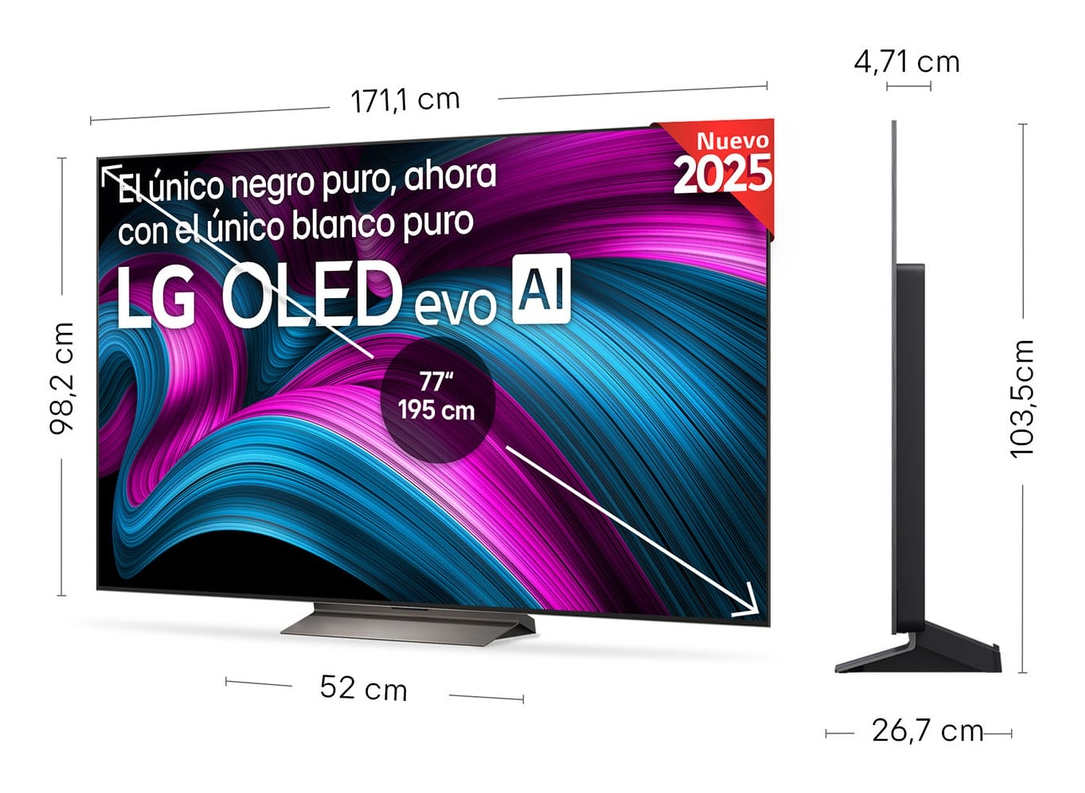 Led lg oled 77 c 5 elb. Aeu — photo 2