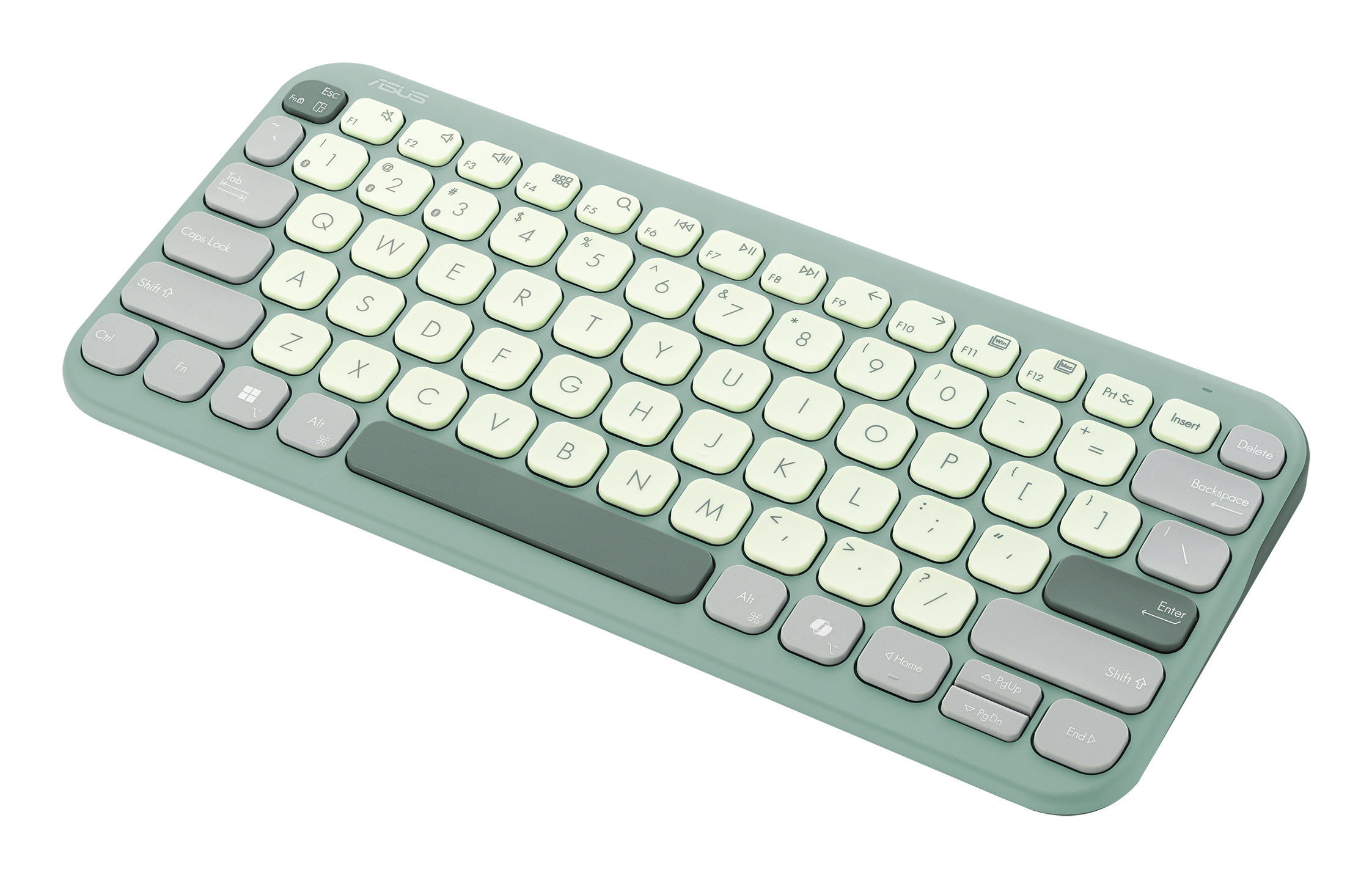 ASUS KW100 Marshmallow Tastatur grün