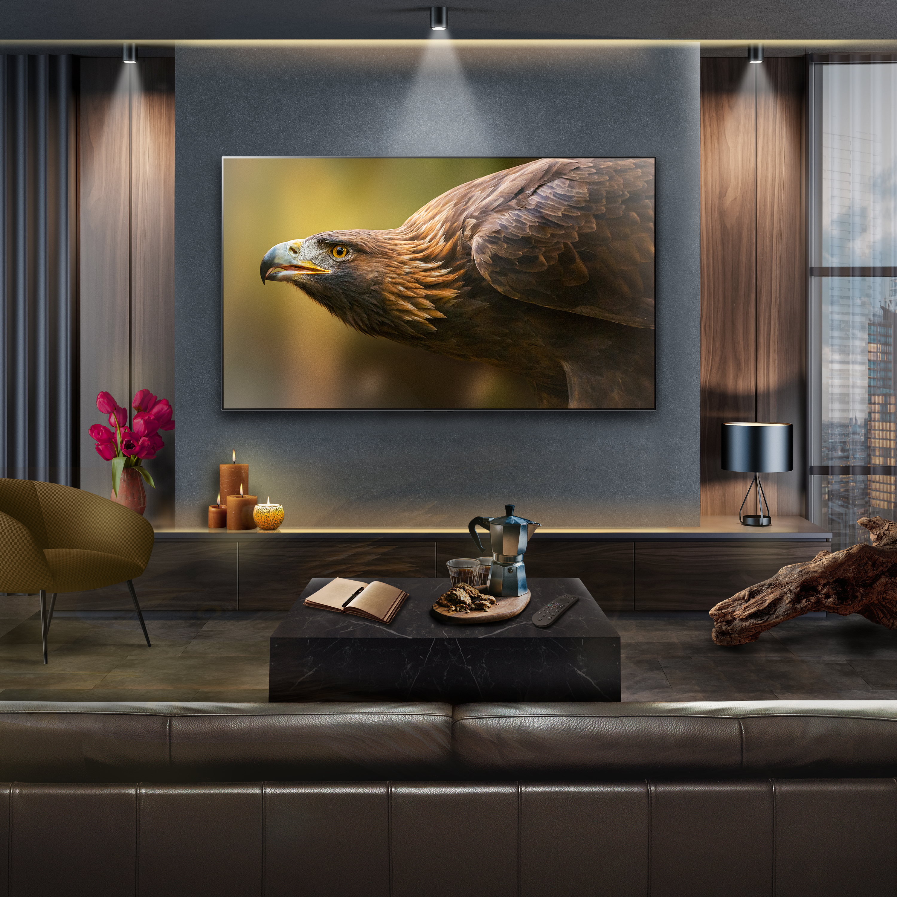 TV OLED 4K LG OLED77G4 evo 2024 195 cm Smart TV HDR Wi Fi — photo 2