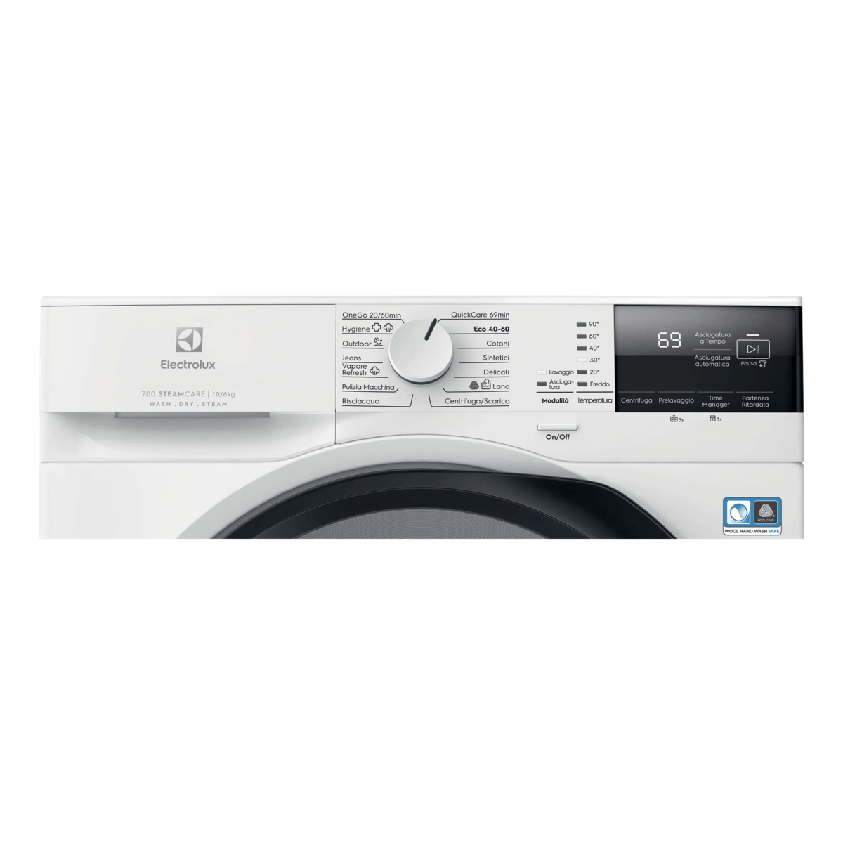 Electrolux EW7W2106G washer dryer Freestanding Front-load White – image 9