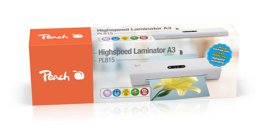 Peach PL815 laminator Hot laminator – image 4