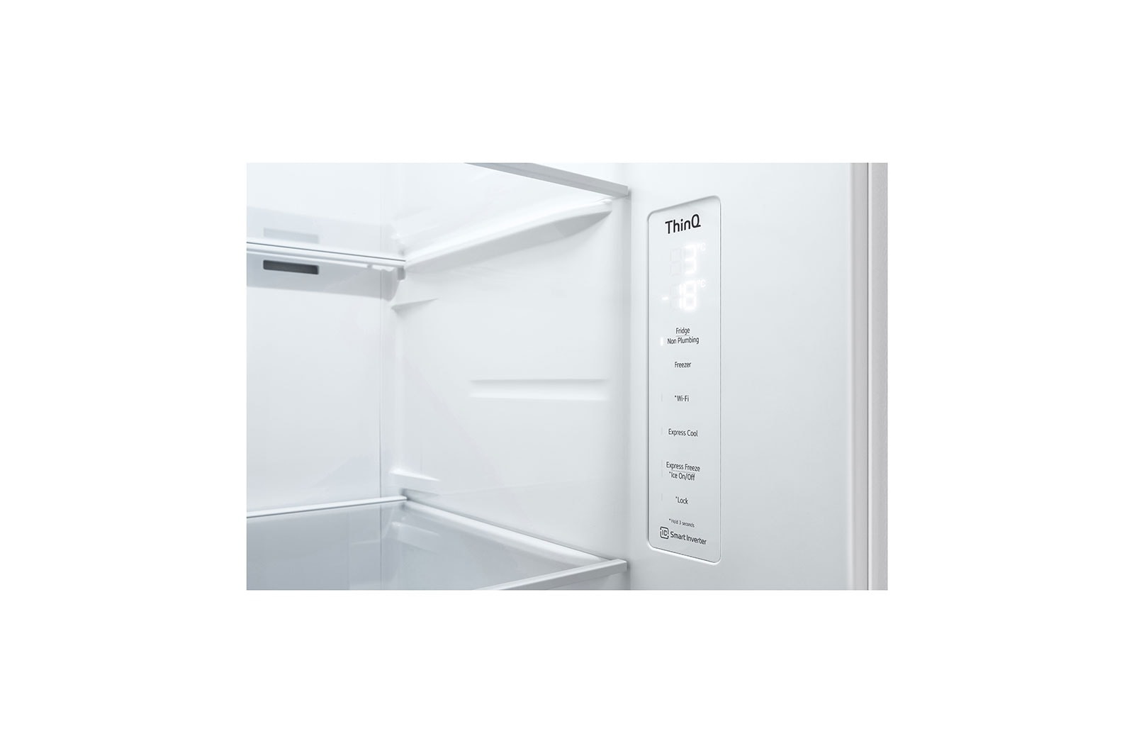 LG GSLV71SWTM side-by-side refrigerator Freestanding – image 7
