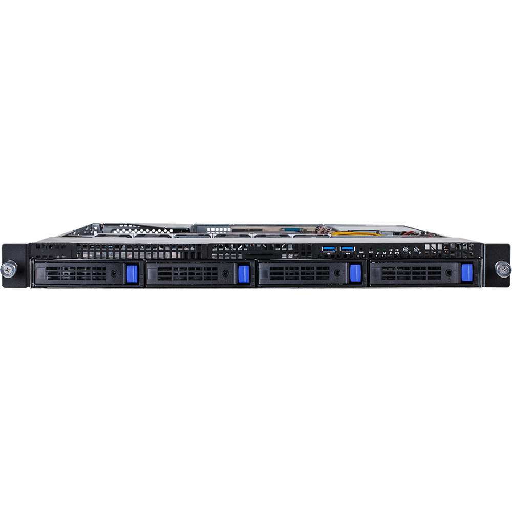 GIGABYTE R160-S34 Intel® C612 LGA 2011-v3 Rack (1U) Black, Grey – image 3