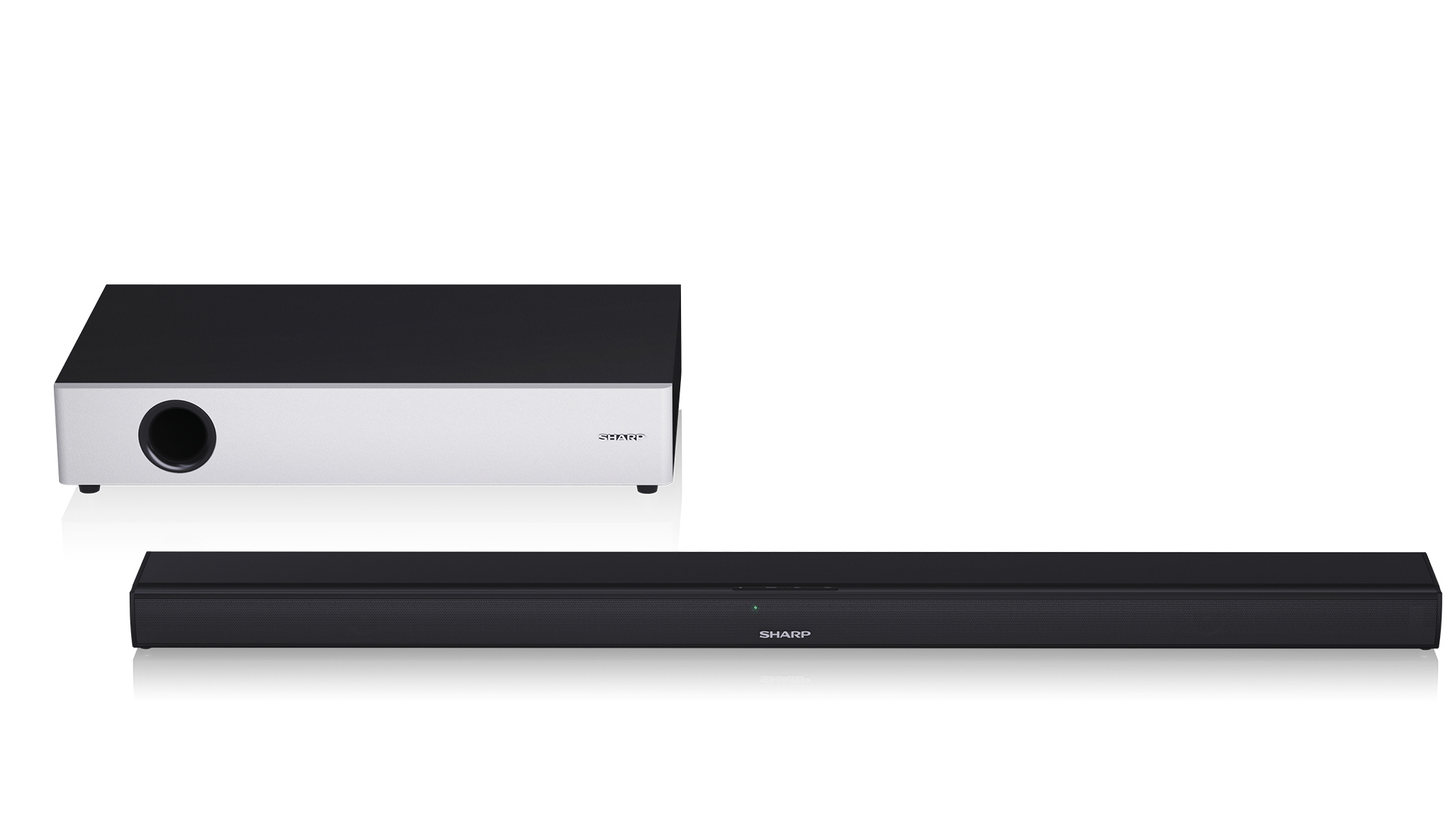 Sharp HT-SBW160 soundbar speaker Black, White 2.1 channels – image 2