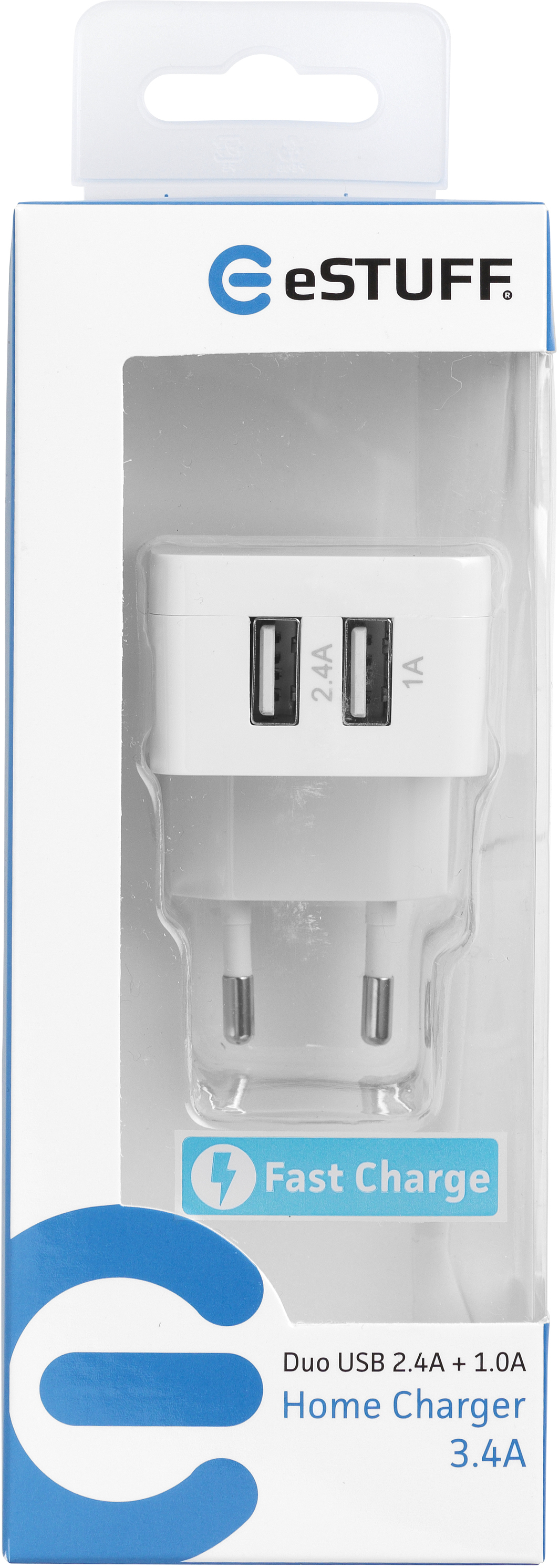 eSTUFF ES80105EU mobile device charger Digital camera, Headphones, Headset, Mobile phone, Portable speaker, Power bank, Smartphone, Smartwatch, Tablet, Two-way – image 2