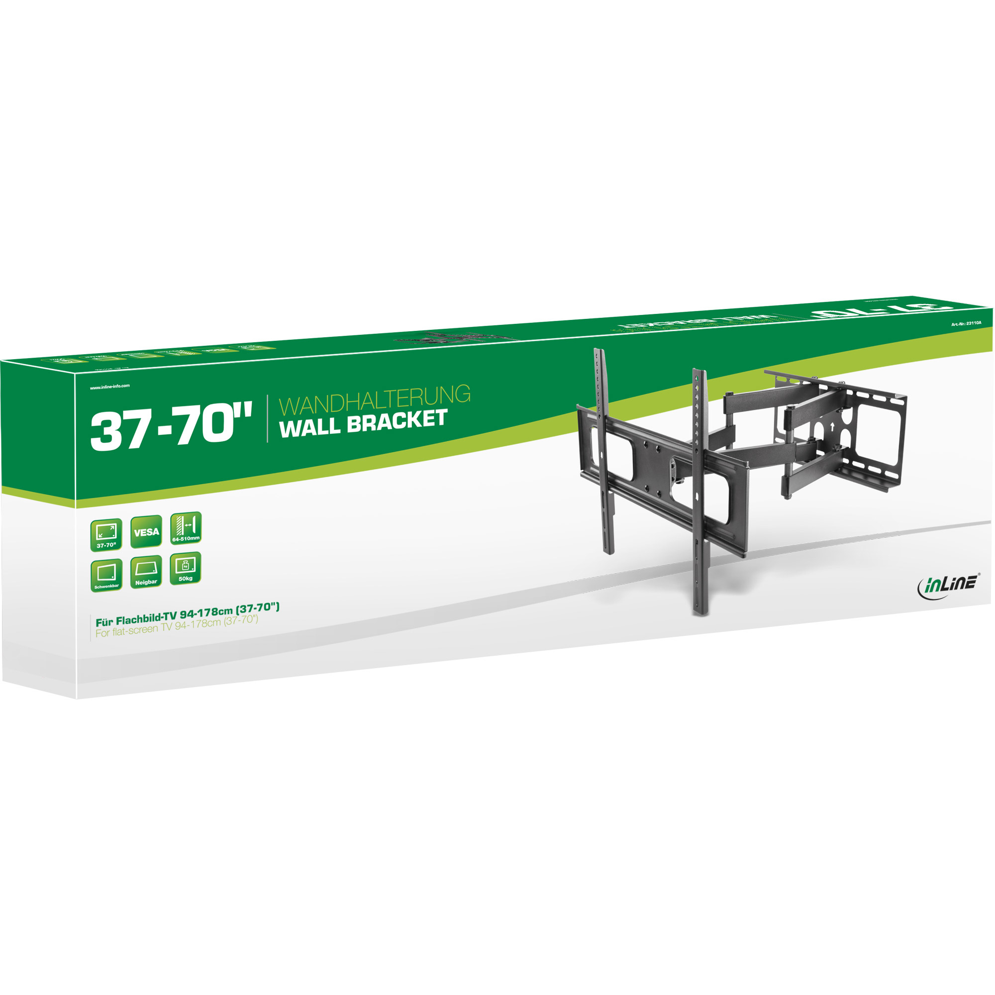 InLine Wall Bracket for Display 94-178cm 37-70" max. – image 3