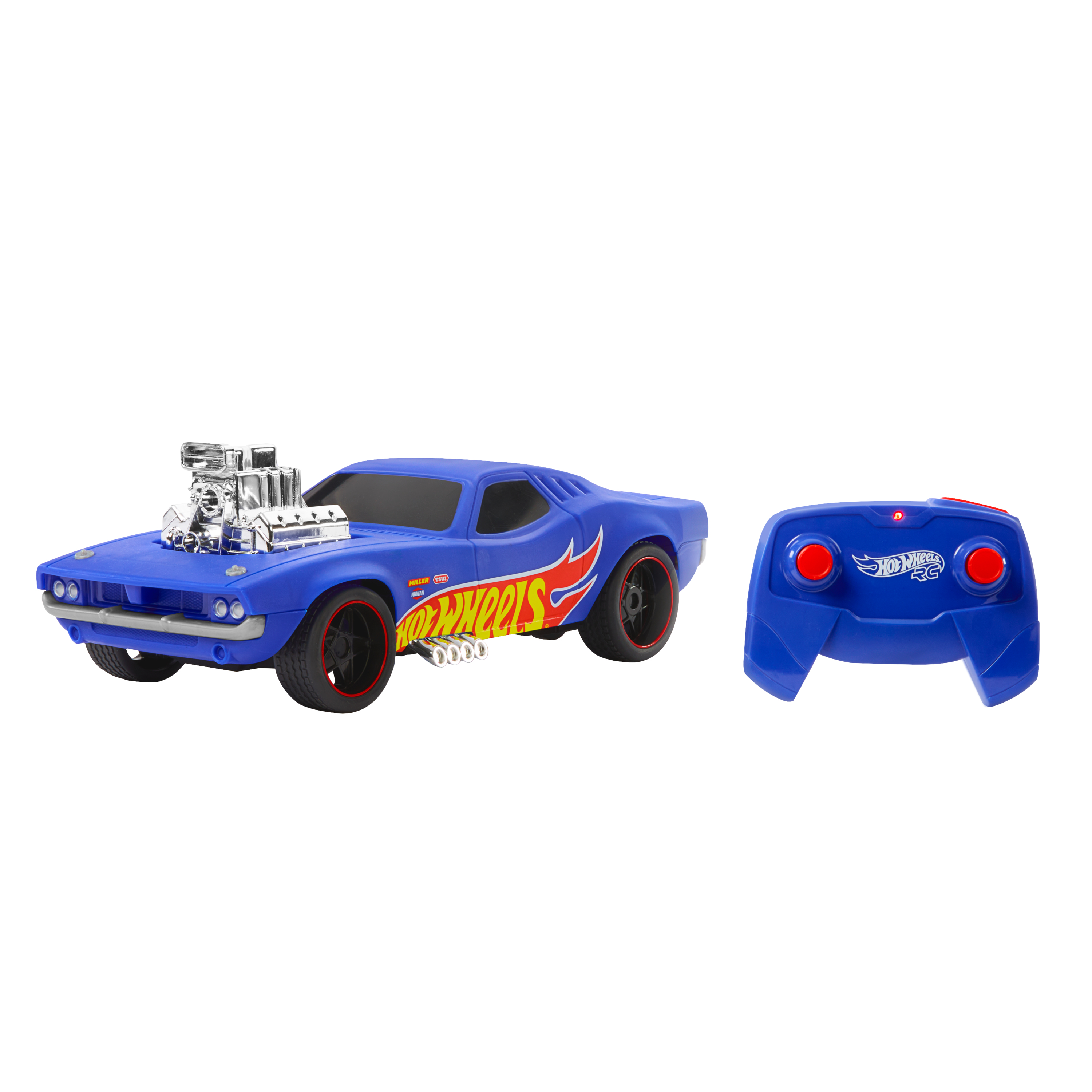 Hot Wheels-Voiture télécommandée Rodger Dodger-à l'échelle 1:1:16