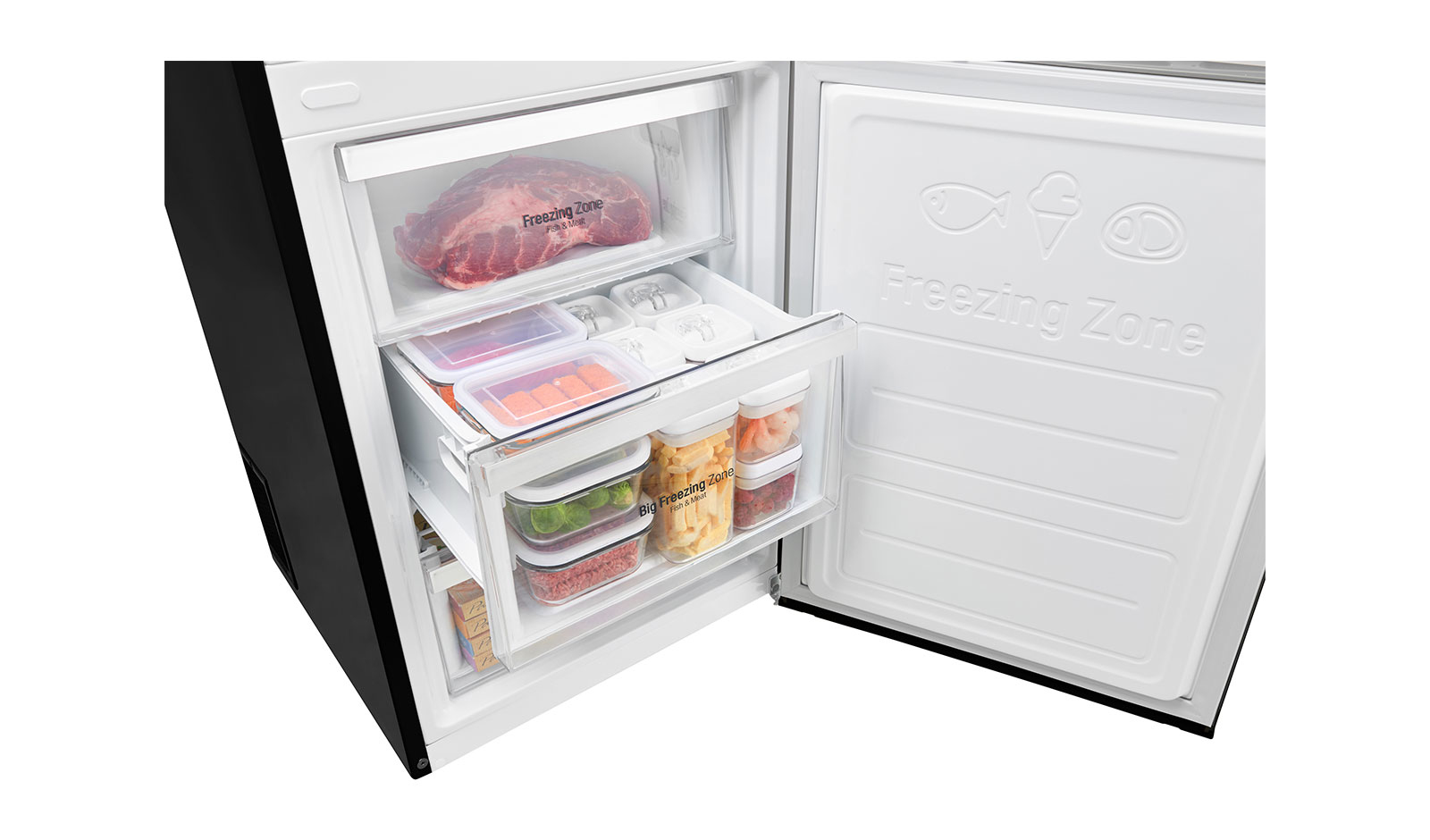 LG GBB59WBMZS fridge-freezer Freestanding – image 8