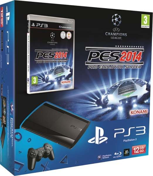 Sony Interactive Entertainment 12GB PlayStation 3 Super Slim + PES 2014