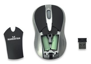 Manhattan 177139 mouse RF Wireless Laser 1600 DPI – image 6