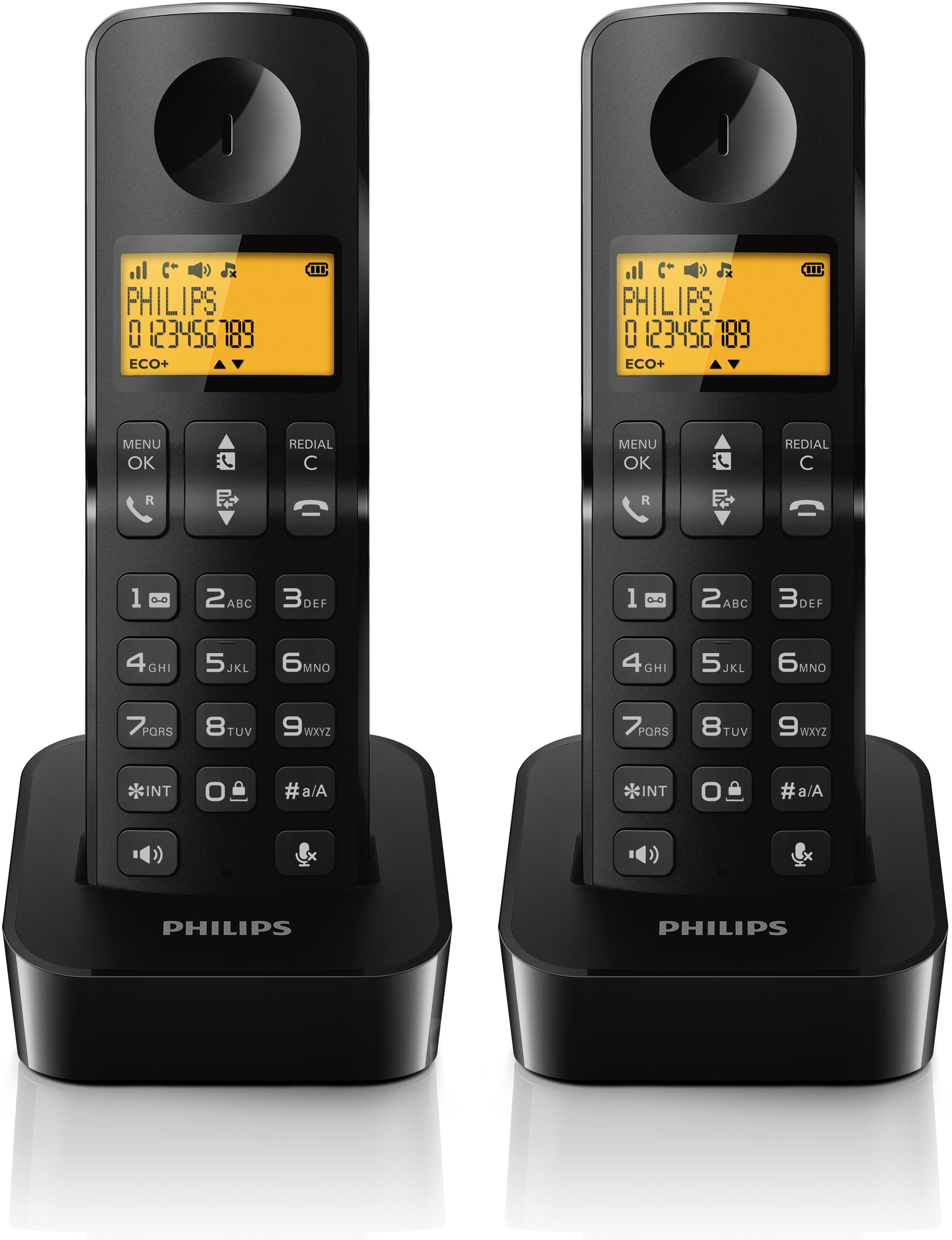 Philips B1912B/FR telephone DECT telephone Caller ID Black – image 3