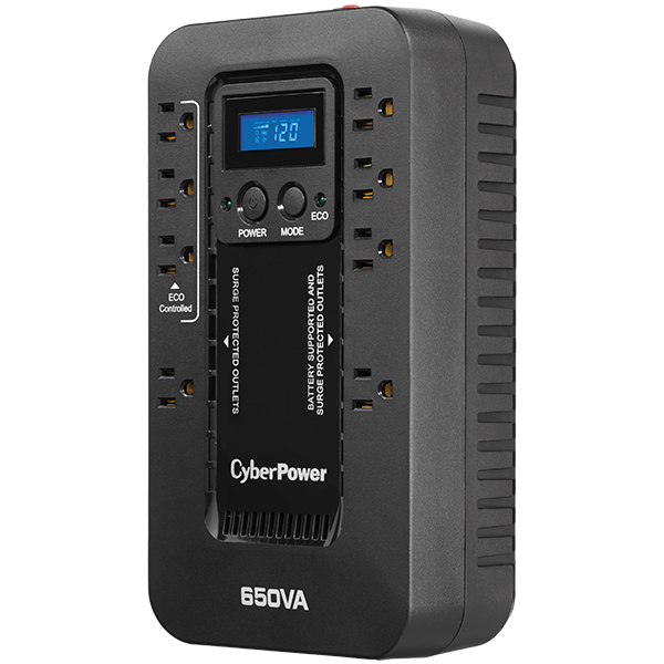 CyberPower EC650LCD uninterruptible power supply (UPS) Standby (Offline) 0.65 kVA – image 3
