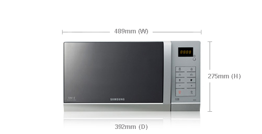 Samsung MW76N-SS microwave – image 4