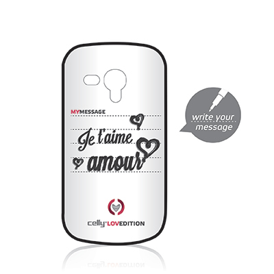 Celly CLOVE280BK mobile phone case Cover Black, White – image 3