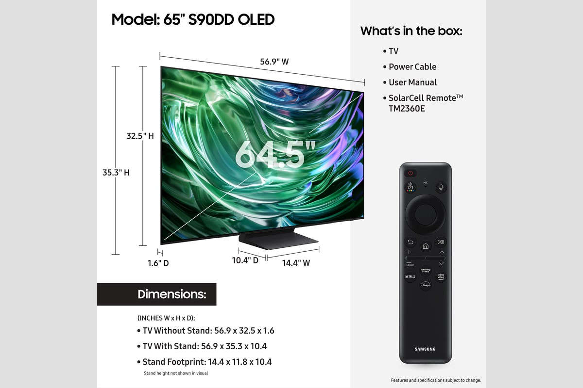 Samsung S90D 65" Class OLED S90DD – image 3