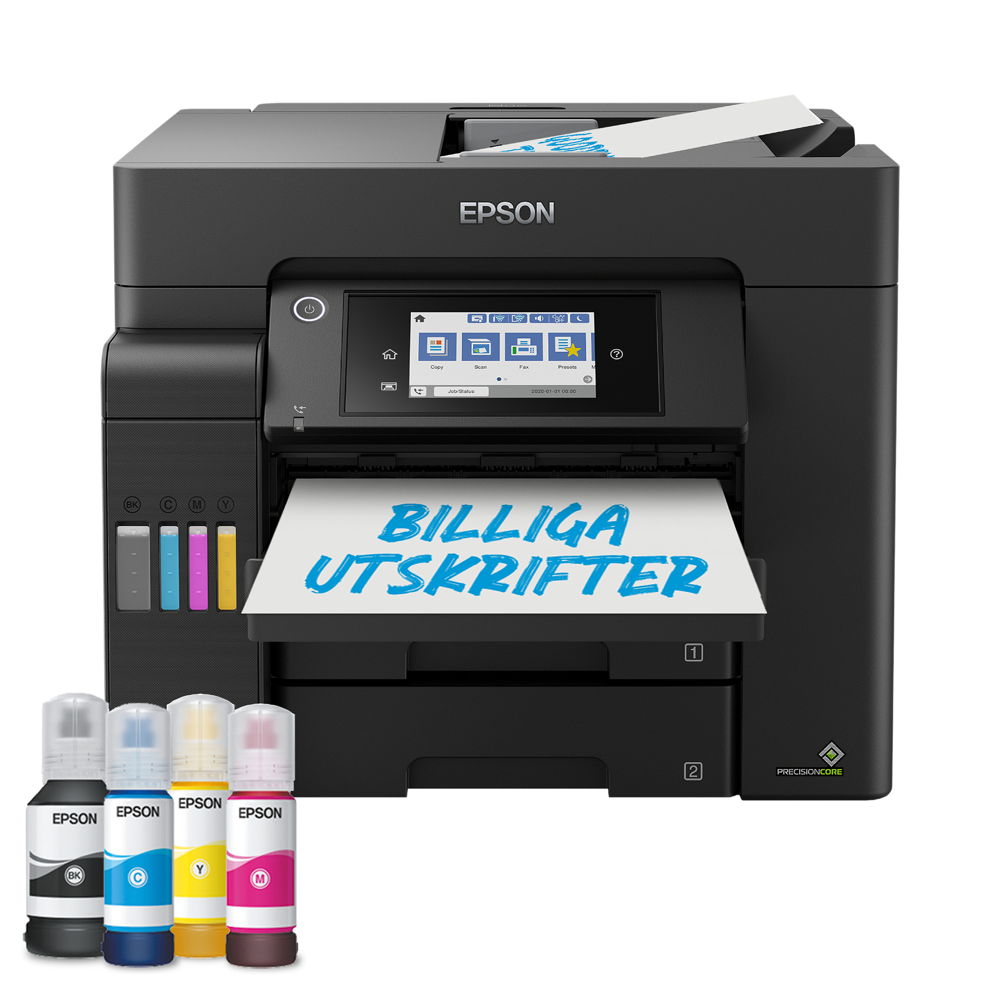 EPSON EcoTank ET-5805 MFP colour inkjet ITS A4 25ppm Print 550sheets USB LA...