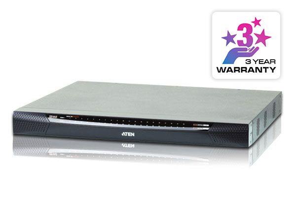 ATEN KN4140VA-AX-E KVM switch Rack mounting Black, Grey