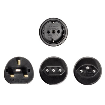 Hama Europa power adapter/inverter Black – image 2