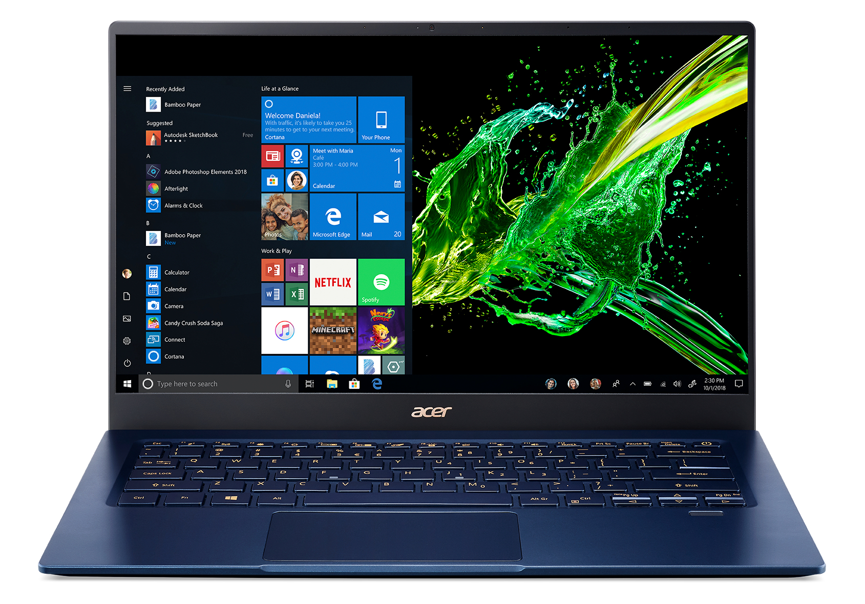 Acer Swift 5 SF514-54GT-75RN Intel® Core™ i7 i7-1065G7 Laptop – image 1