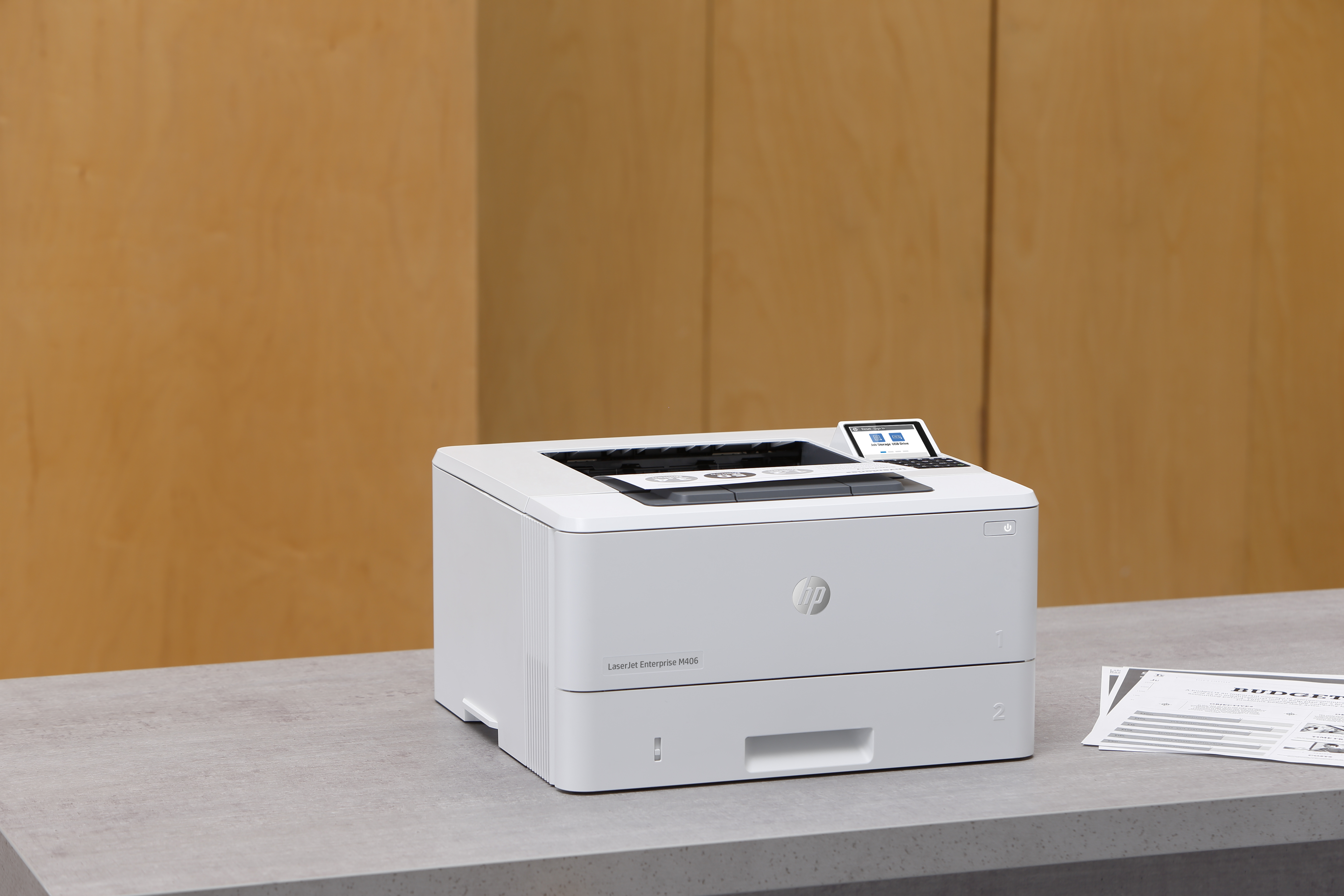 Impresora Láser HP LaserJet Enter M406dn
