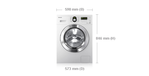 Samsung WF8604FEC washing machine Front-load – image 2