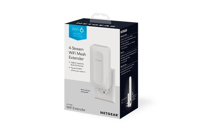 NETGEAR EAX12 Network repeater White 10, 100, 1000 Mbit/s – image 2