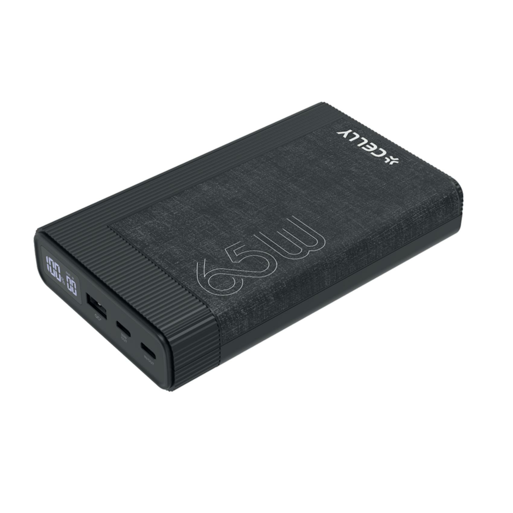 Celly PBPD65W20EVOBK power bank