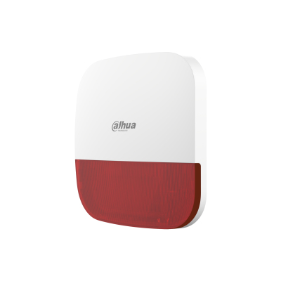 Dahua Technology DHI-ARA13-W2 siren Wireless siren Indoor/outdoor Red, White – image 2