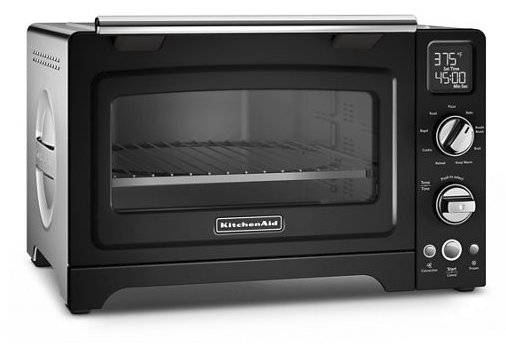 KitchenAid KCO275OB oven Black, Stainless steel – image 1