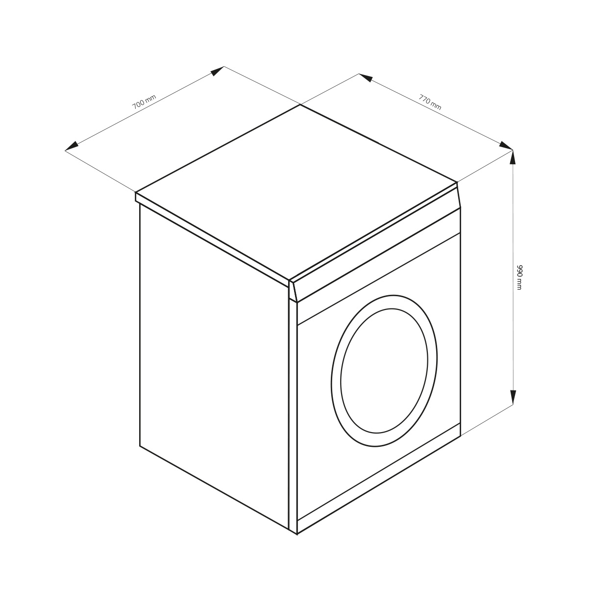 LG F1K2CS2W washing machine Front-load – image 8