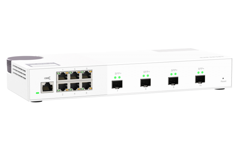 QNAP QSW-M2106-4S network switch Managed L2 – image 2
