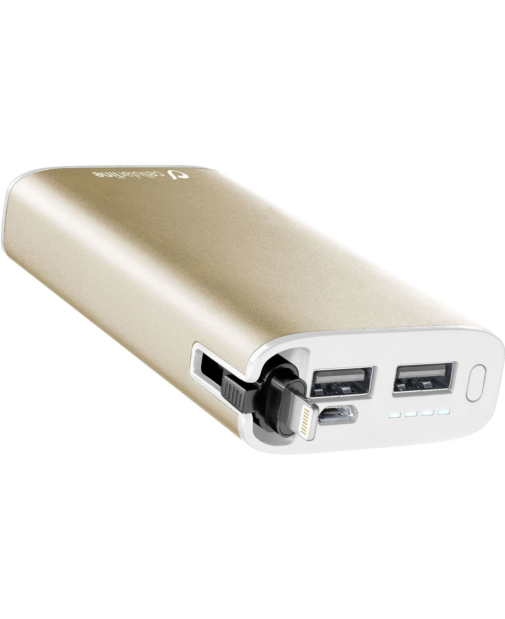 Cellularline Powerbank 6700 Unique Design - Lightning Apple