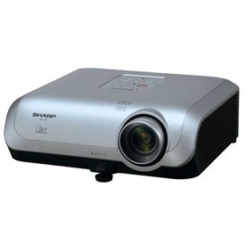 Sharp XR-10S + Projecta Slim Screen