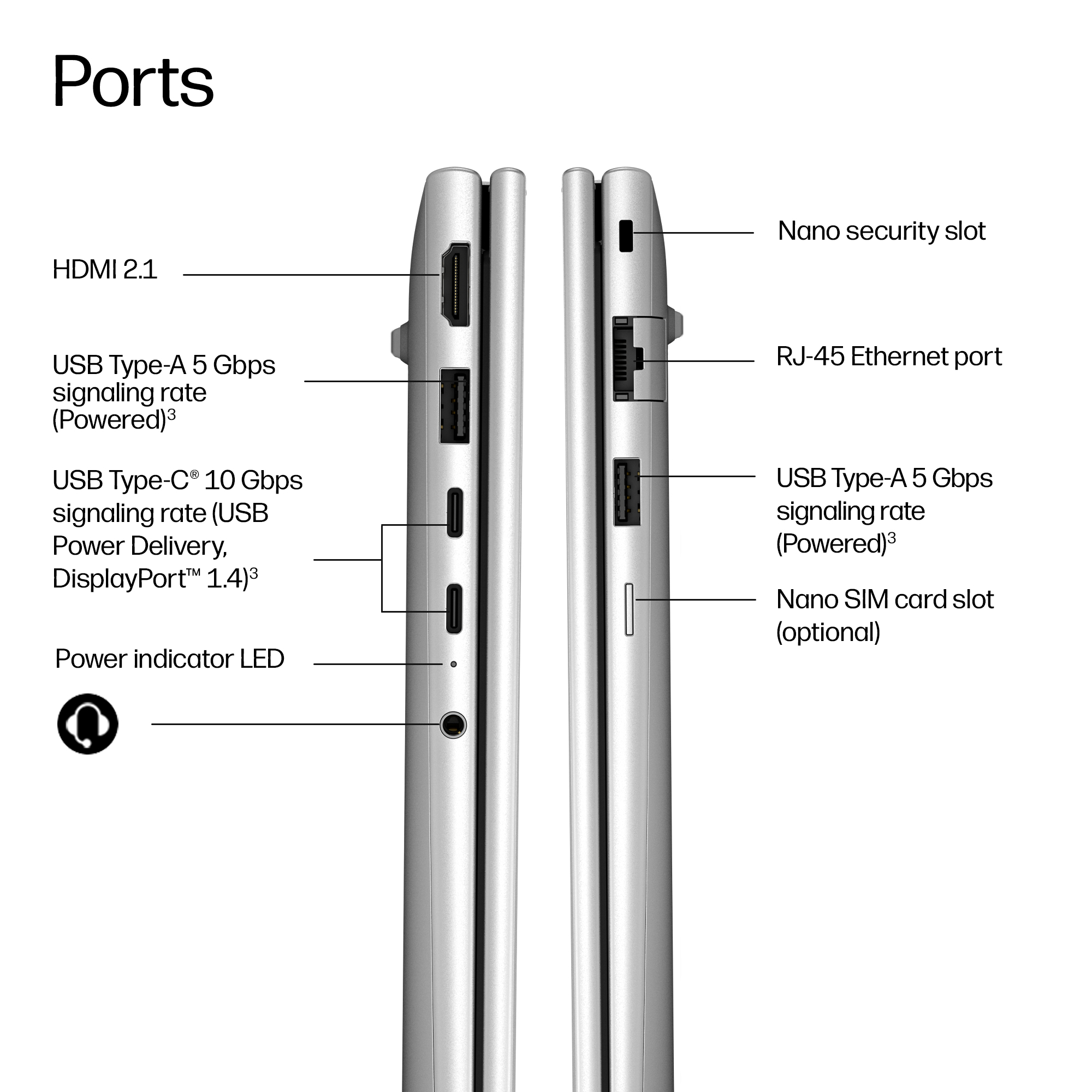 HP DW6K8ET laptop Copilot+ PC AMD Ryzen™ AI 5 – image 4