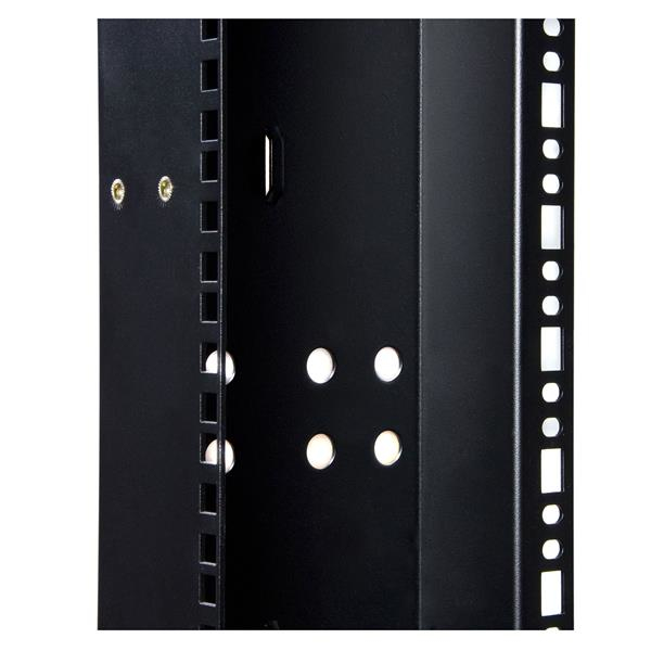 StarTech.com 45U 3300lb High Capacity 4 Post Open Server Equipment Rack - Flat Pack – image 3
