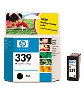 HP 339 Black Inkjet Print Cartridge with Vivera Ink