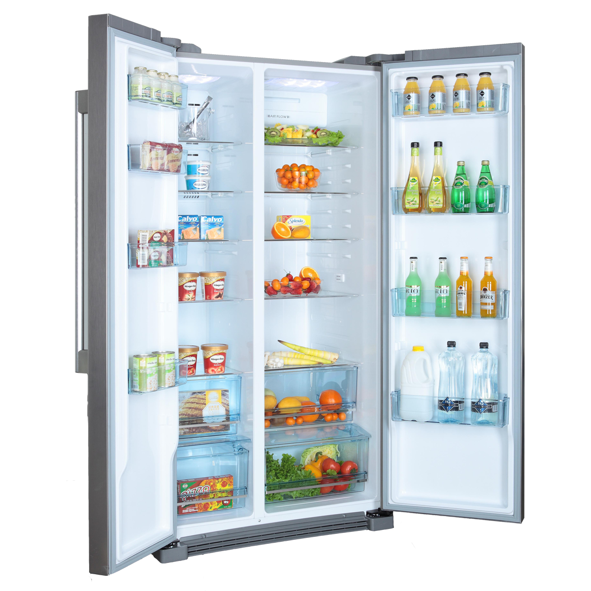 Haier HRF-628DF6 side-by-side refrigerator Freestanding – image 5