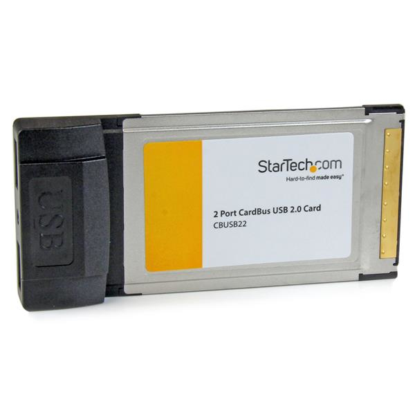 StarTech.com 2 Port CardBus Laptop USB 2.0 PC Card Adapter – image 4