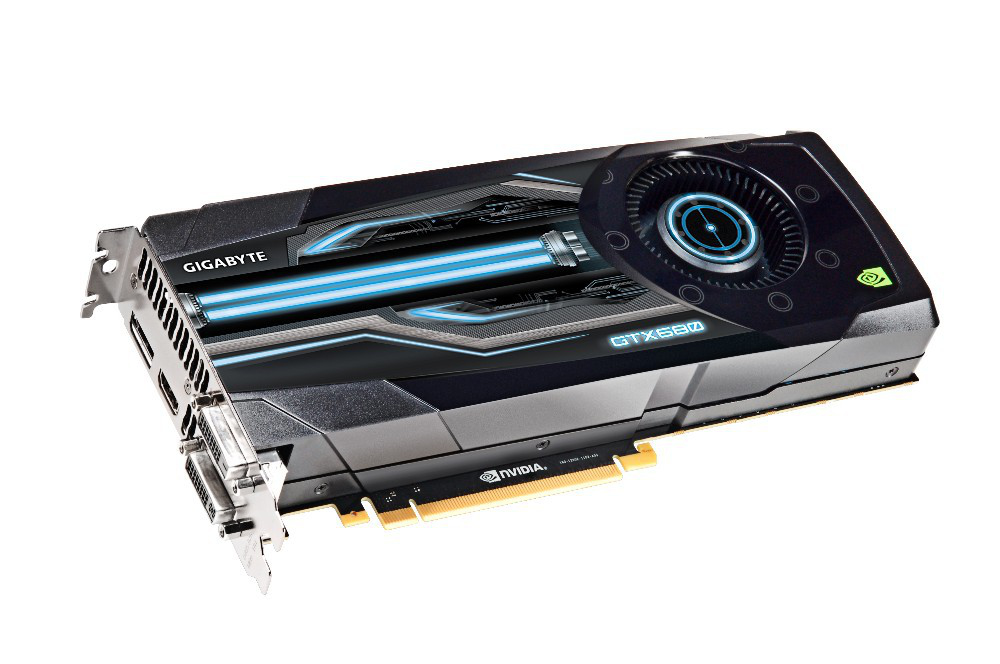 GIGABYTE GV-N680D5-2GD-B graphics card NVIDIA GeForce GTX 680