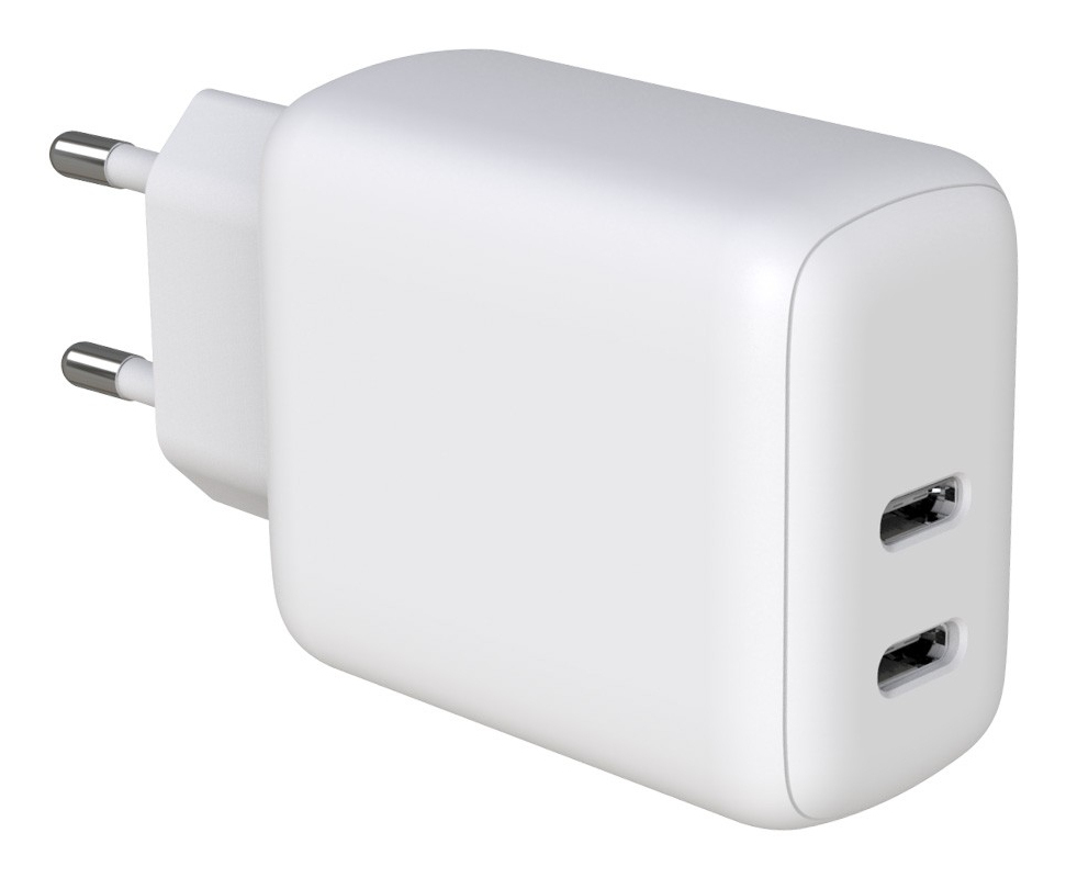 Techly IPW-USB-2C35W mobile device charger Laptop, Smartphone, Tablet White AC Fast charging Indoor – image 6